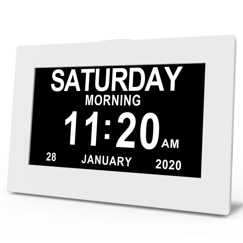 Digital Calendar Alarm Day Clock - with 8 Large Screen Display (1).jpg