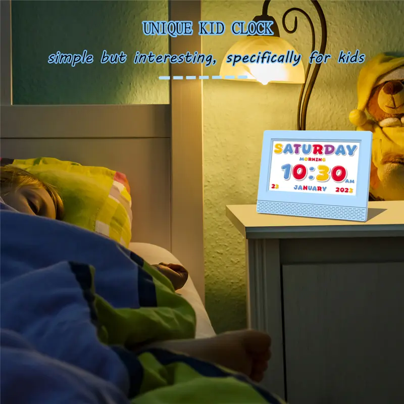 Kid digital alarm clock (6)